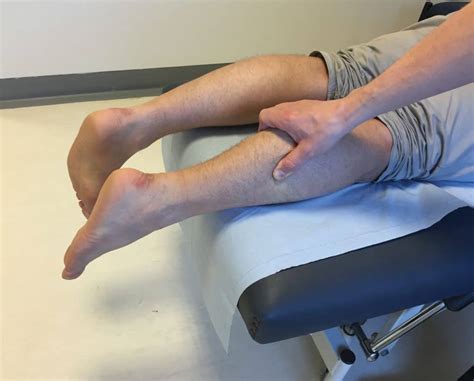 thompson's test for achilles tendon tears|test for achilles tendon rupture.